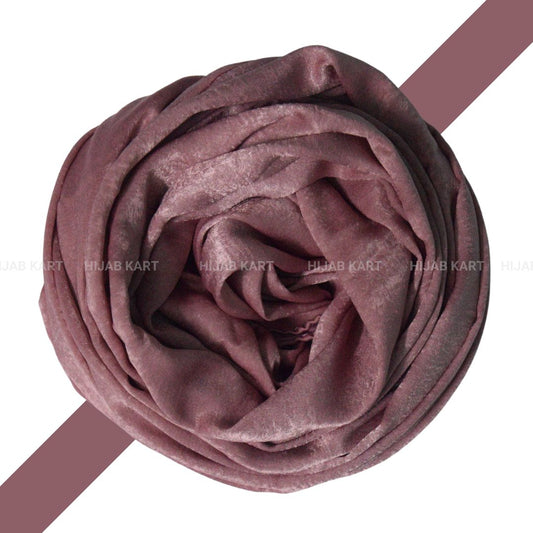 Dusty Rose Pink- Velvet Satin Hijab
