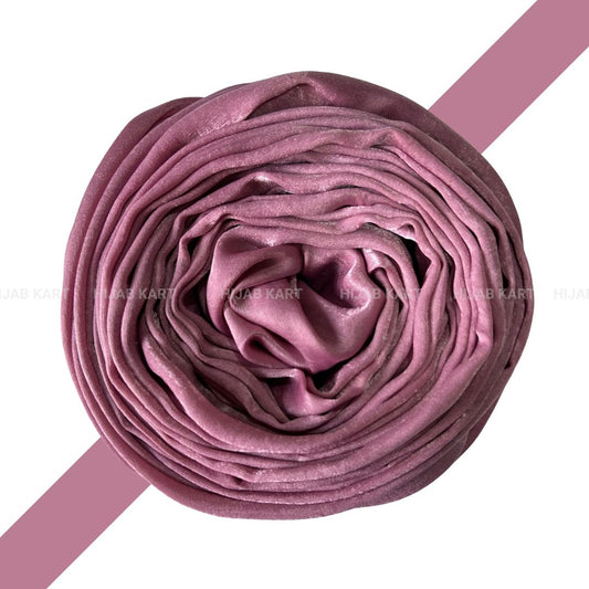 Taffy Pink- Velvet Satin Hijab