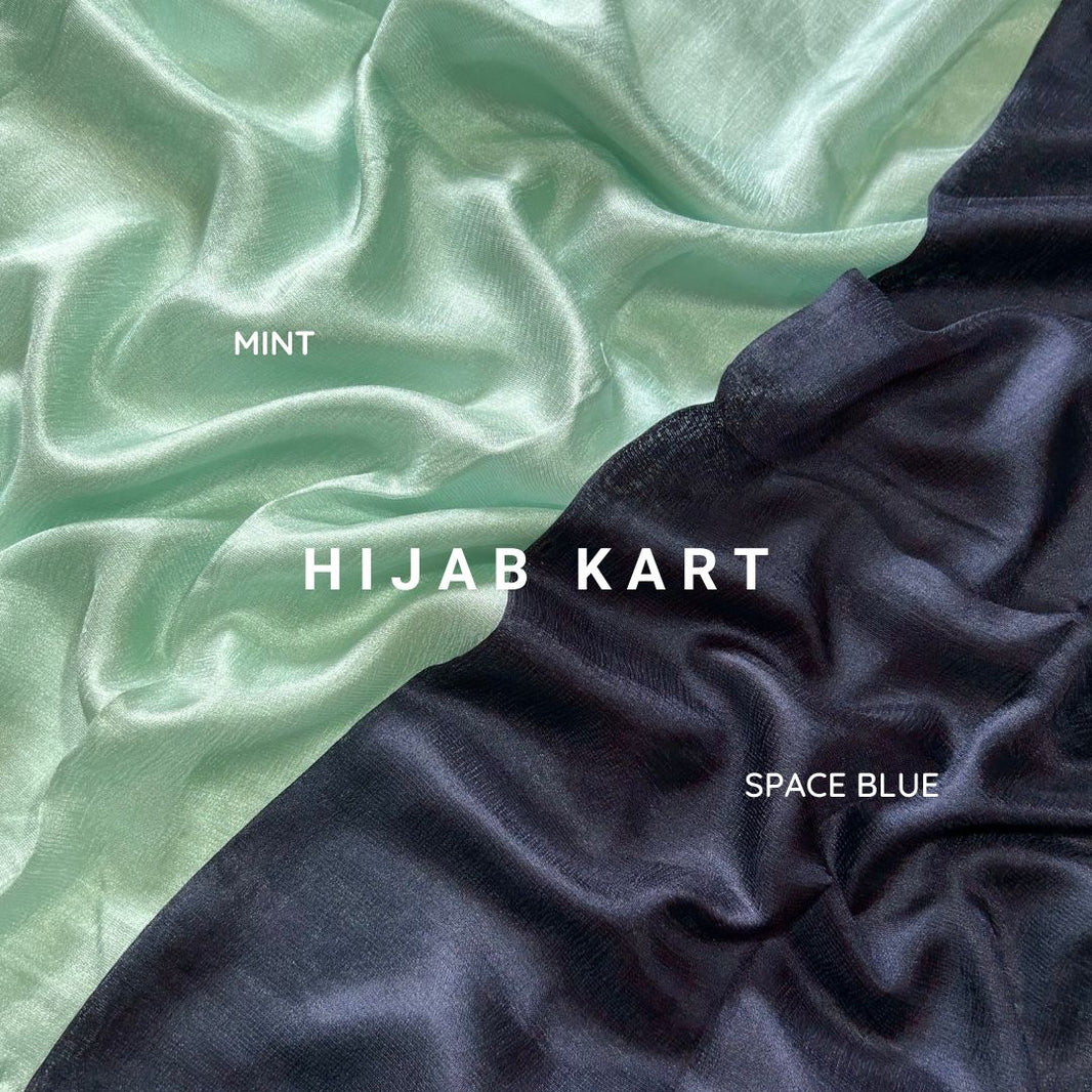 silk shimmer hijab