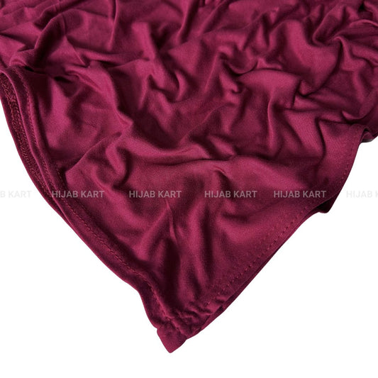 Burgundy- Premium Modal Jersey Hijab