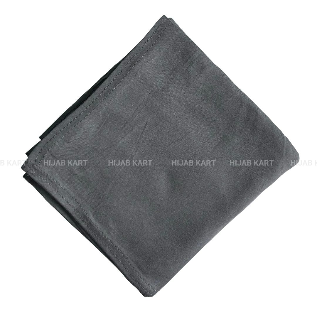 Charcoal Grey- Premium Modal Jersey Hijab