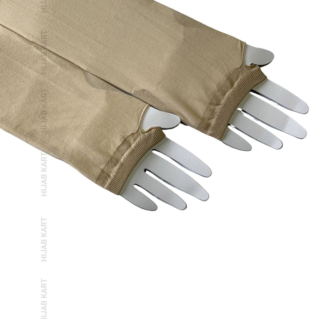 Skin-Open Thumb Arm Sleeves Extender