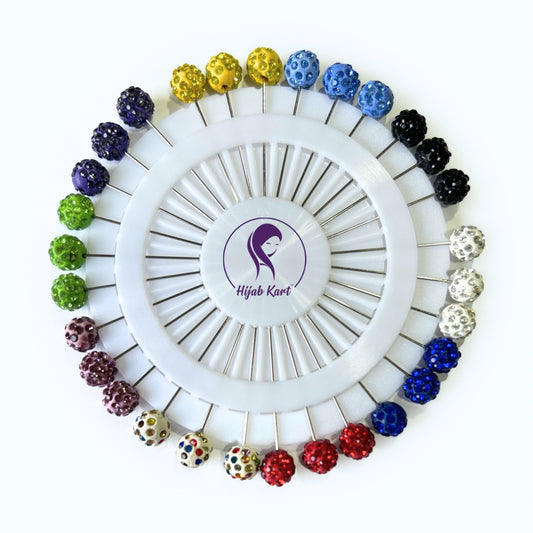 Ball Hijab Pin (Set of 30)