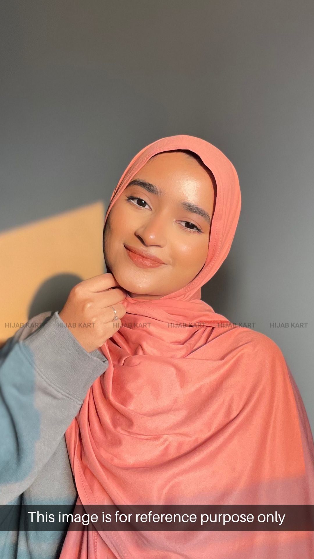 Coral Pink- Premium Modal Jersey Hijab