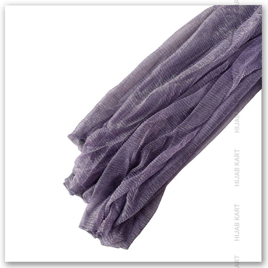 Textured Metallic Shimmer Hijab