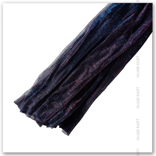 Textured Metallic Shimmer Hijab