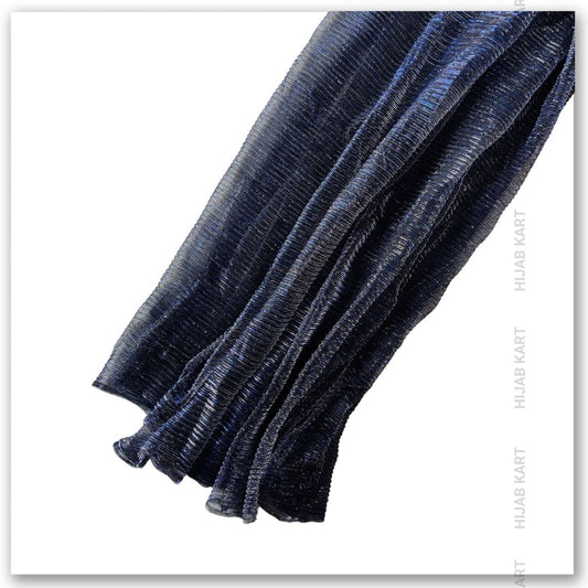 Textured Metallic Shimmer Hijab
