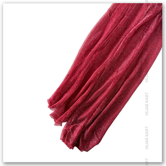 Textured Metallic Shimmer Hijab