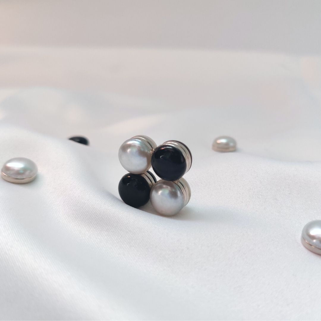 Pearl Magnet Pin (Set of 4)