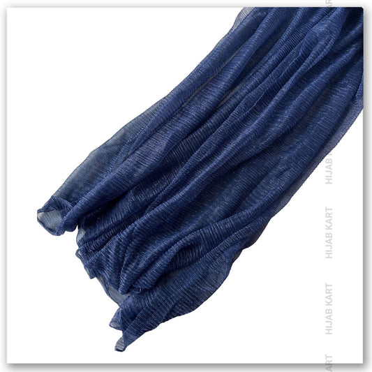 Textured Metallic Shimmer Hijab