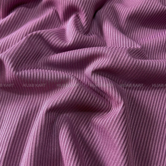 Onion Pink - Premium Ribbed Jersey Hijab