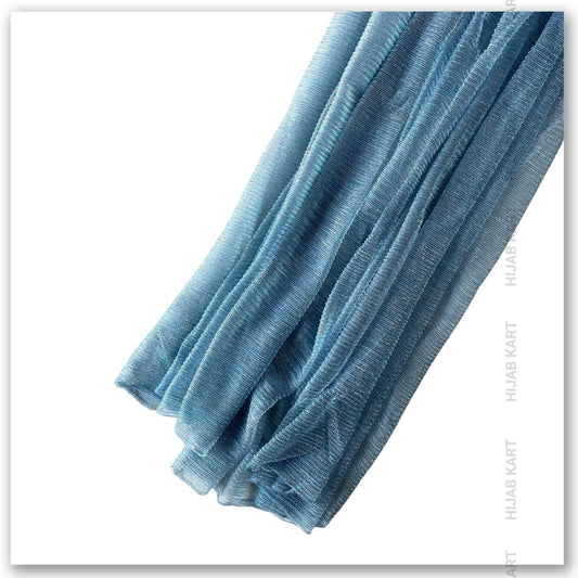 Textured Metallic Shimmer Hijab